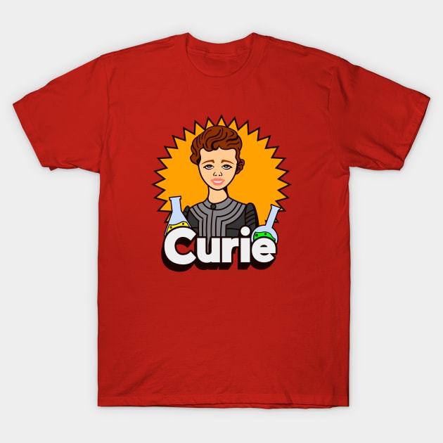 Curie Doll T-Shirt by nickbeta